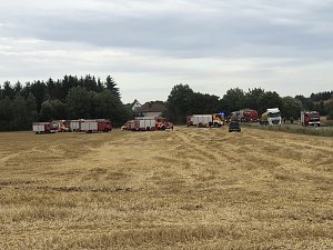 Feldbrand bei Hesserode
