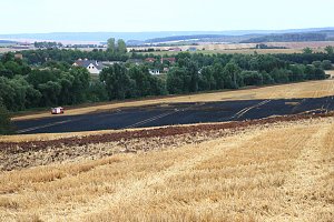 Feldbrand bei Hesserode