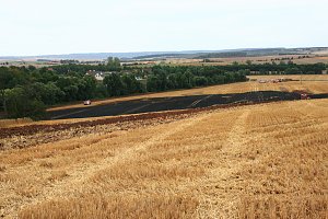 Feldbrand bei Hesserode