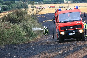 Feldbrand bei Hesserode