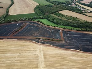Feldbrand bei Hesserode
