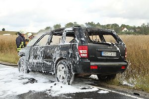 Komplett ausgebrannt