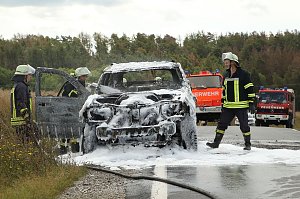 Komplett ausgebrannt