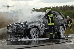 Komplett ausgebrannt