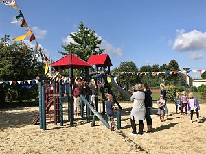 Neuer Spielplatz eingeweiht