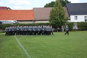 Feierliche Vereidigung in Berka