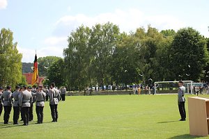 Feierliche Vereidigung in Berka