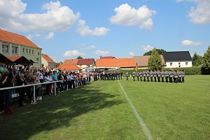 Feierliche Vereidigung in Berka
