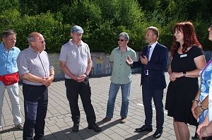 Hoher Besuch im Neustädter Hospiz