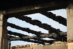 Brand in leerstehendem Geb&auml;ude