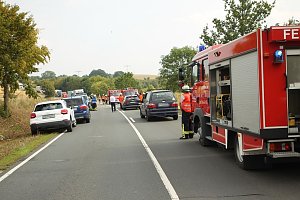 Schwerer Unfall auf der B 243