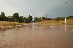 &Uuml;berschwemmung in Wolkramshausen