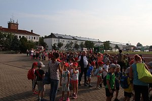 Schulanfangsaktionstag auf dem Hohekreuz-Sportplatz