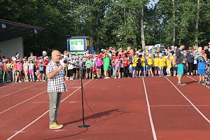 Schulanfangsaktionstag auf dem Hohekreuz-Sportplatz