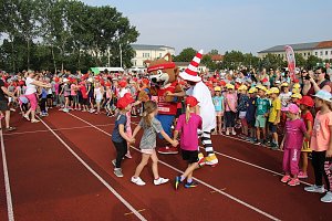 Schulanfangsaktionstag auf dem Hohekreuz-Sportplatz