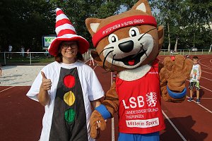 Schulanfangsaktionstag auf dem Hohekreuz-Sportplatz
