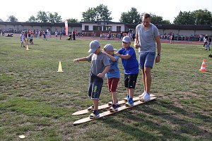 Schulanfangsaktionstag auf dem Hohekreuz-Sportplatz