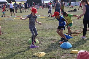 Schulanfangsaktionstag auf dem Hohekreuz-Sportplatz