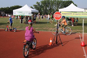 Schulanfangsaktionstag auf dem Hohekreuz-Sportplatz