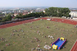 Schulanfangsaktionstag auf dem Hohekreuz-Sportplatz