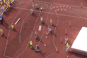 Schulanfangsaktionstag auf dem Hohekreuz-Sportplatz