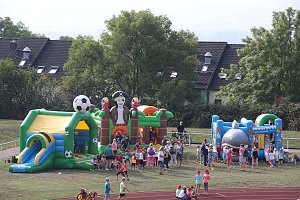 Schulanfangsaktionstag auf dem Hohekreuz-Sportplatz