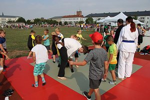 Schulanfangsaktionstag auf dem Hohekreuz-Sportplatz