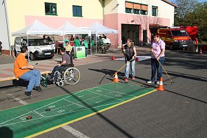 Verkehrssicherheitstag bei der Nordth&uuml;ringer Lebenshilfe