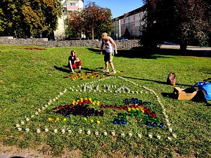 Lichterfest-Vorbereitungen