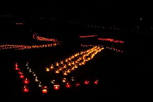 16. Lichterfest auf dem Petersberg