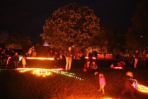 16. Lichterfest auf dem Petersberg