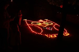 16. Lichterfest auf dem Petersberg