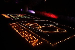 16. Lichterfest auf dem Petersberg