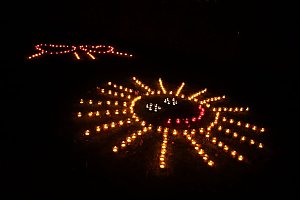 16. Lichterfest auf dem Petersberg