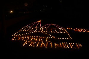 16. Lichterfest auf dem Petersberg