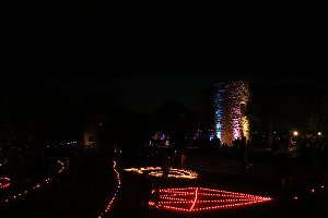 16. Lichterfest auf dem Petersberg