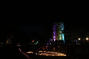 16. Lichterfest auf dem Petersberg