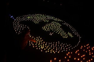 16. Lichterfest auf dem Petersberg