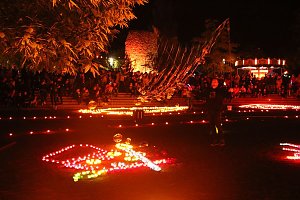 16. Lichterfest auf dem Petersberg