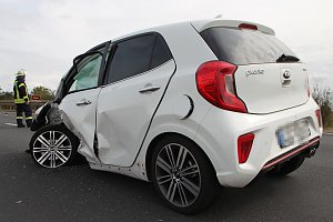 Zwei Verletzte bei Unfall