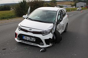 Zwei Verletzte bei Unfall