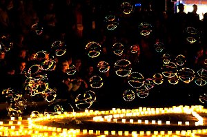 Lichterfest 2019 auf dem Nordh&auml;user Petersberg