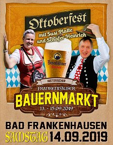 Schwimmbad und Bauernmarkt