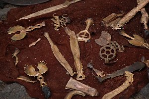 Arch&auml;ologie zum Anfassen beim Heringer Schlossfest