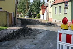 Straßensperrung aktiv