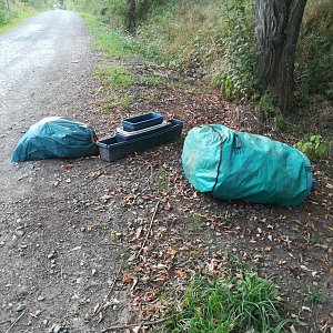 Entsorgter M&uuml;ll im Gumpeweg