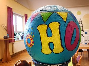 GLOBE ART im KinderKunstKeller