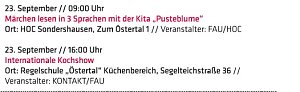 Geschichte und Kultur verbunden