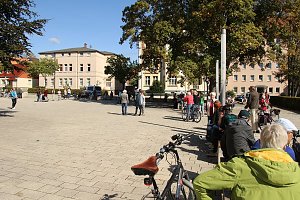 Fridays for Future Demonstration auf dem Theaterplatz