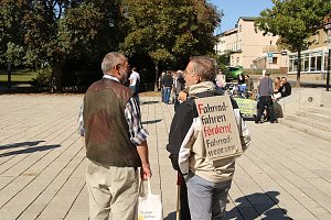 Fridays for Future Demonstration auf dem Theaterplatz